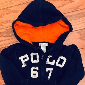 Ralph Lauren Hooded Full Zip Jacket